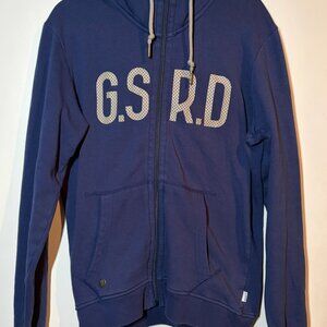 G-Star Raw Military Colorblock Hoodie Varsity Graphic L Cut&Sew Patchwork